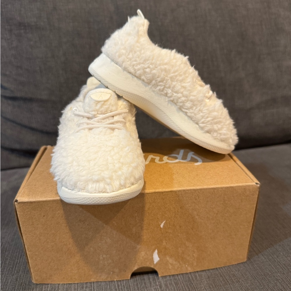 Allbirds Smallbirds Wool Runner Fluff - Natural White